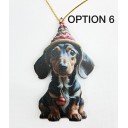 Christmas Doxie decoration